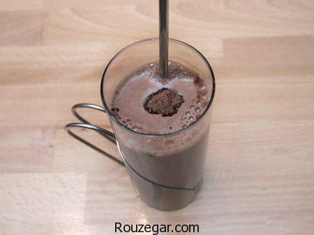 شیر کاکائو,طرز تهیه شیر کاکائو مجلسی,آموزش شیر کاکائو خوشمزه
