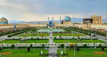 جاذبه های گردشگری اصفهان، مناطق دیدنی اصفهان