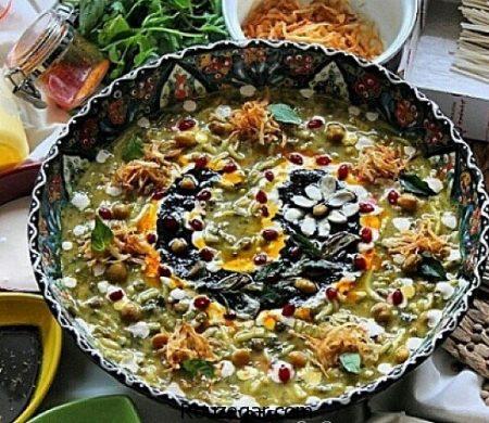 آش رشته مجلسی,طرز تهیه آش رشته مجلسی خوشمزه,روش تهیه آش رشته مجلسی برای 20 نفر
