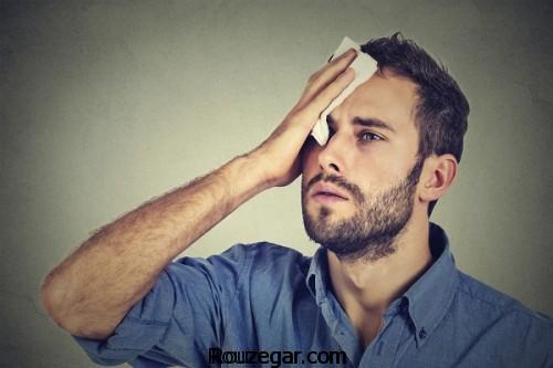 علت عرق کردن سر، علت عرق کردن سر در نوزاد