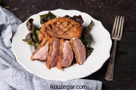  اردک سرخ شده,طرز تهیه سینه اردک,دستور پخت  اردک سرخ بریانی