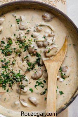 طرز تهیه سس قارچ طرز تهیه سس قارچ,طرز تهیه سس قارچ با خامه,سس قارچ استیک,طرز تهیه سس قارچ به همراه خامه و سیر,آموزش مرحله به مرحله طرزتهیه سس قارچ استیک با خامه,تهیه سس قارچ