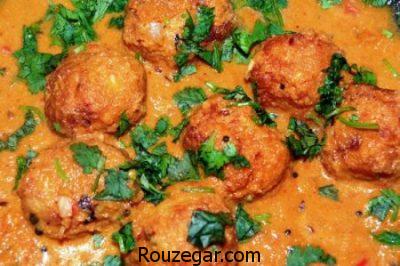 طرز تهیه کوفته مرغ,کوفته مرغ و قارچ,درست کردن کوفته مرغ