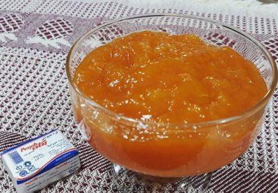 طرز تهیه مارمالاد هلو,مارمالاد هلو انجیری,مارمالاد هلو با پودر ژلاتین