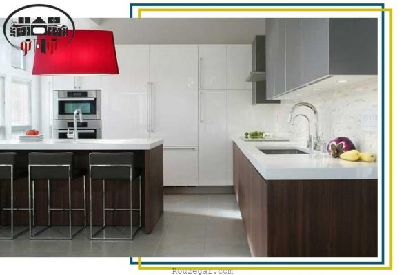 طراحی کابینت مدرن و کلاسیک آشپزخانه