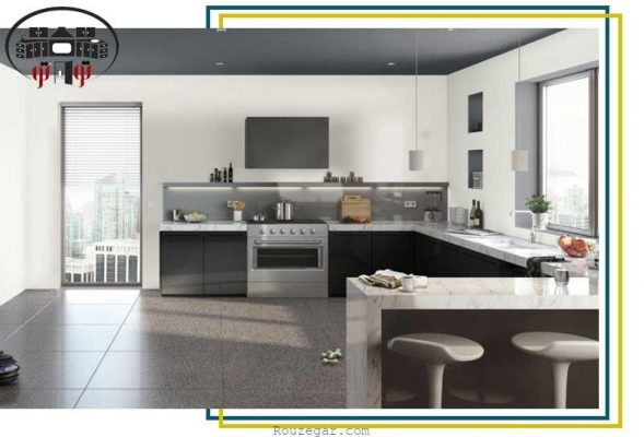 طراحی کابینت مدرن و کلاسیک آشپزخانه