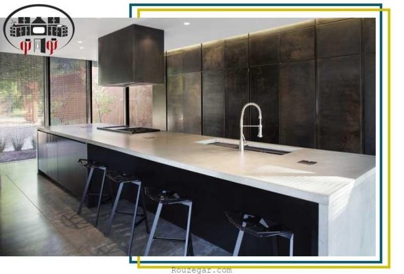 طراحی کابینت مدرن و کلاسیک آشپزخانه
