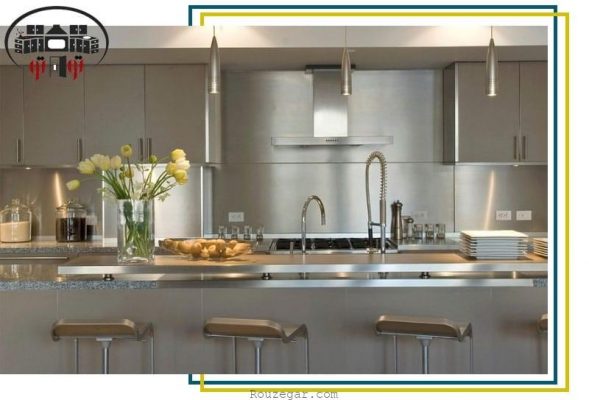 طراحی کابینت مدرن و کلاسیک آشپزخانه