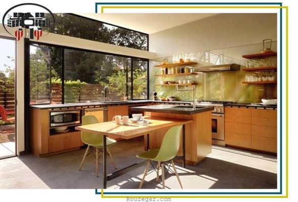 طراحی کابینت مدرن و کلاسیک آشپزخانه