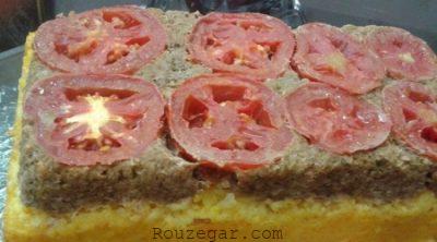 ته چین کباب کوبیده ته چین کباب کوبیده در قابلمه,ته چین کباب کوبیده بدون فر,طرز تهیه ته چین کباب کوبیده