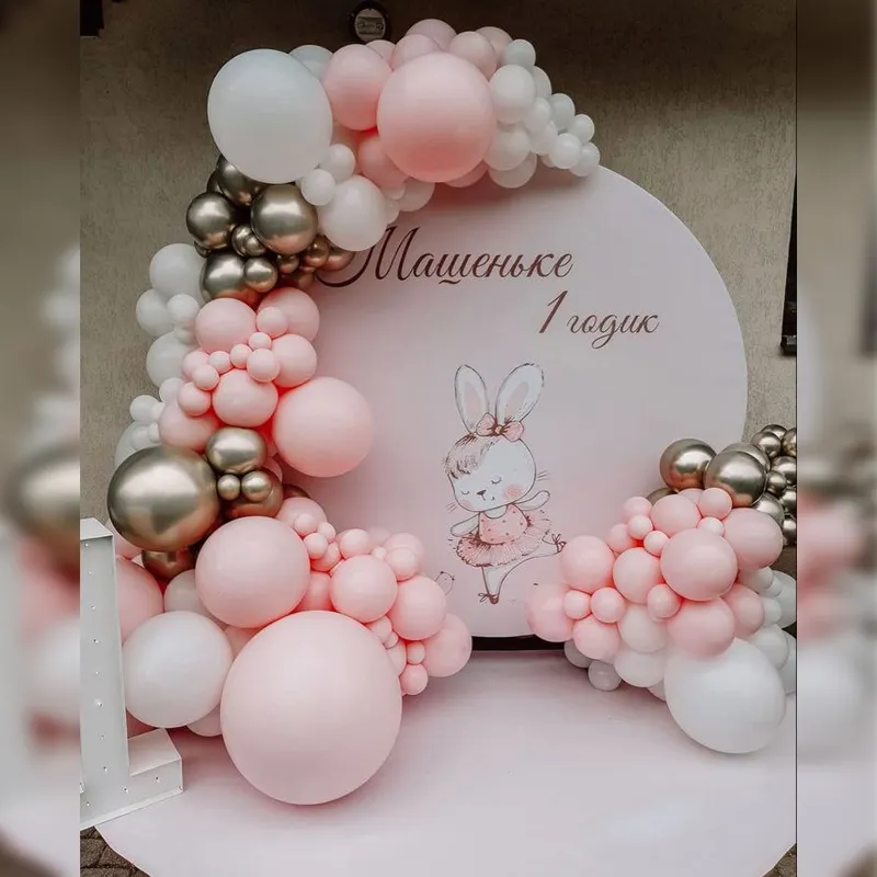 بادکنک آرایی تولد 1 سالگی - گل آرایی و بادکنک آرایی مایا گل