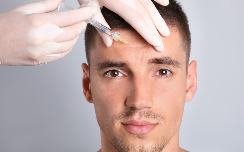 بوتاکس خطوط پیشانی